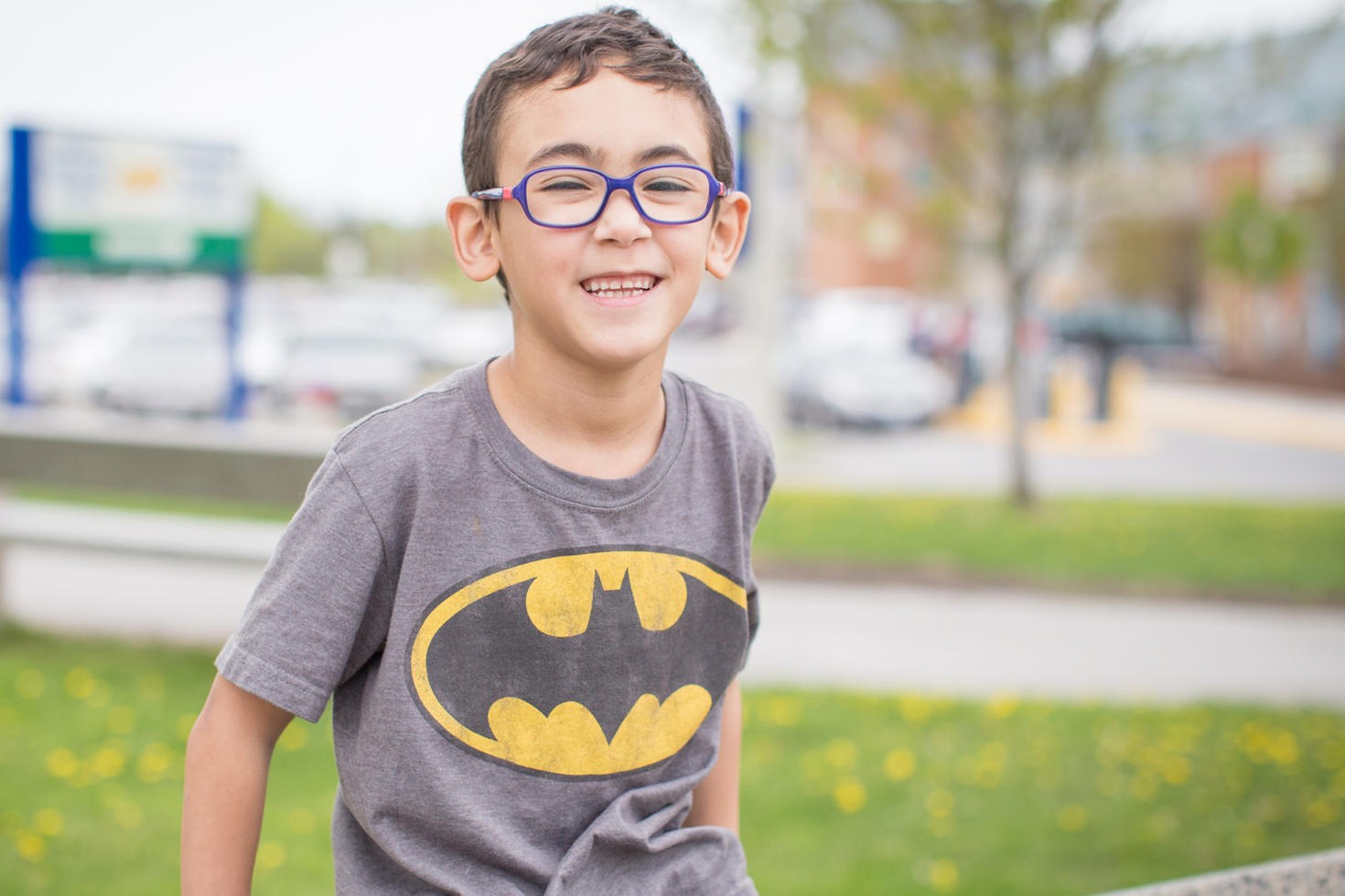 Child affected by Crohn's disease