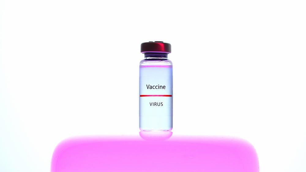 Vial of COVID-19 vaccine