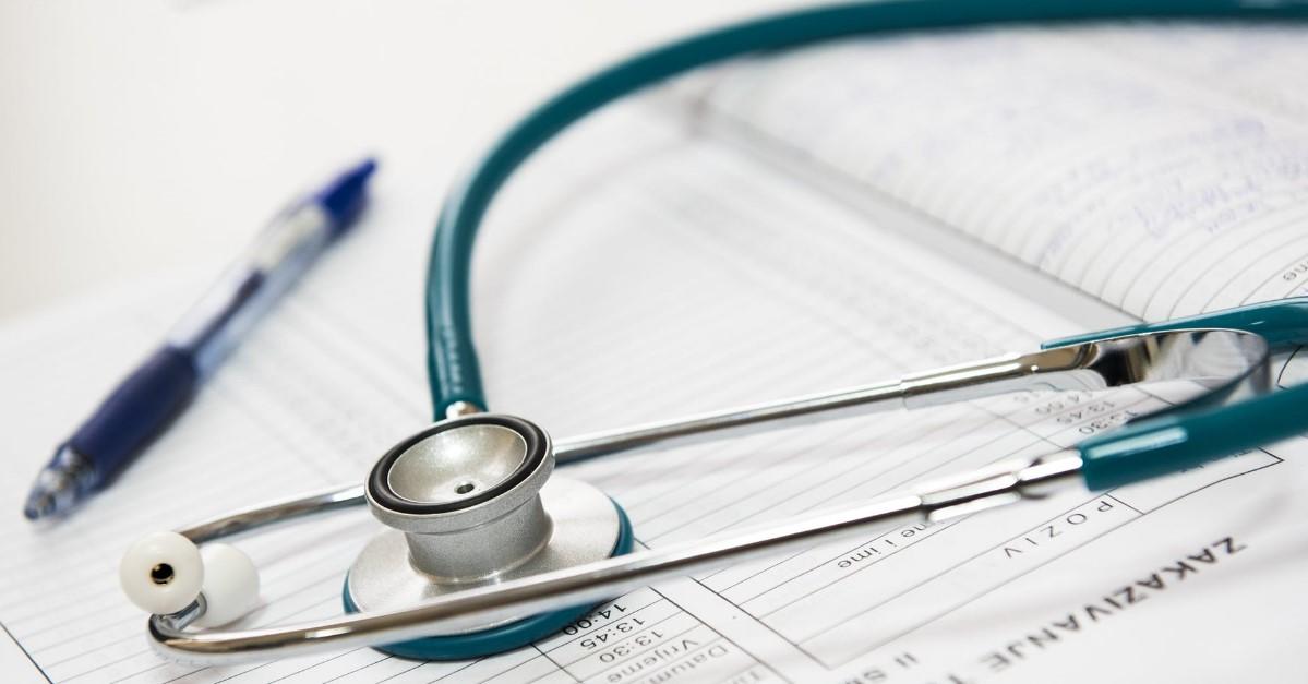 A doctor's stethoscope