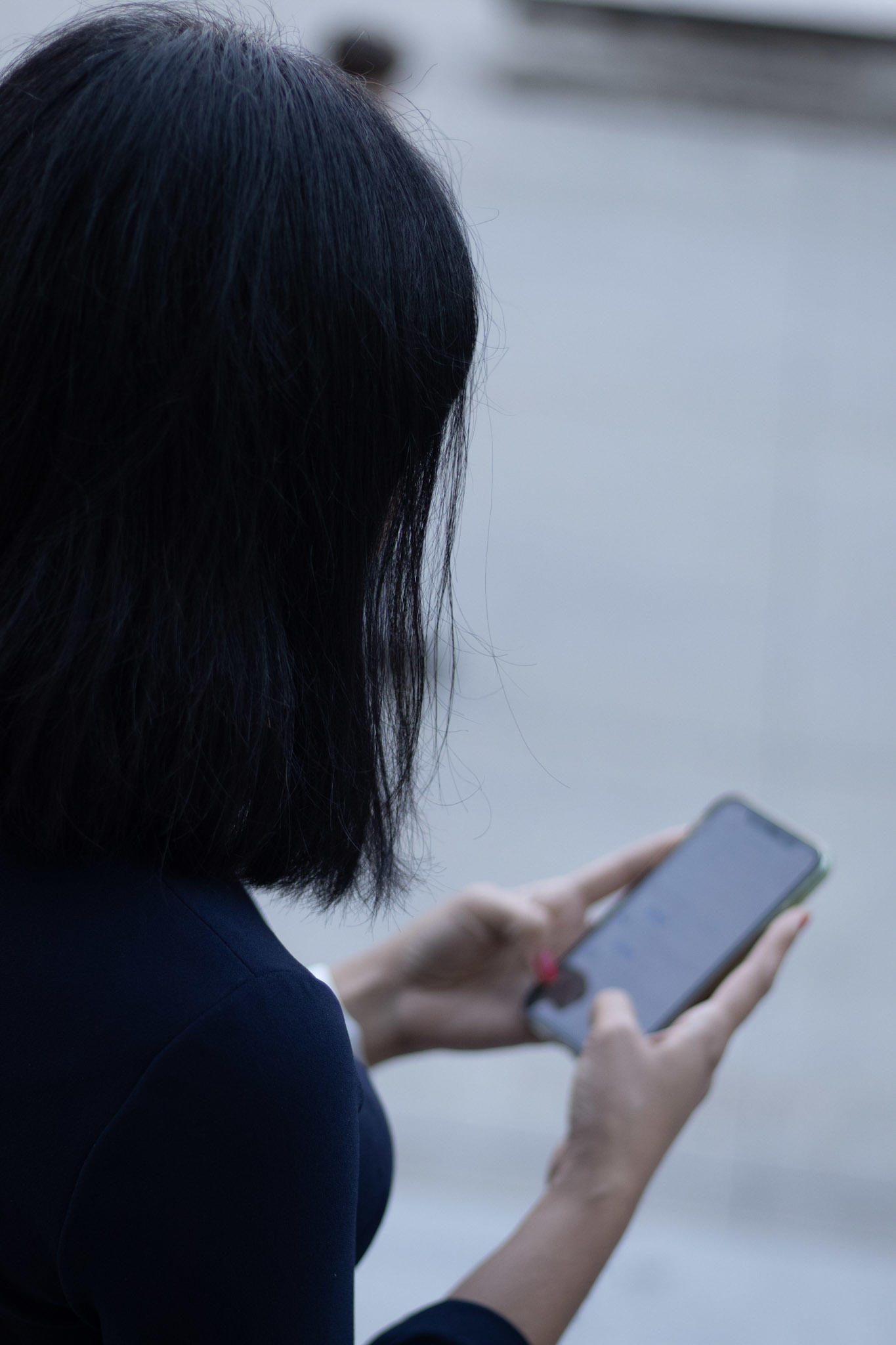 Person on cellphone