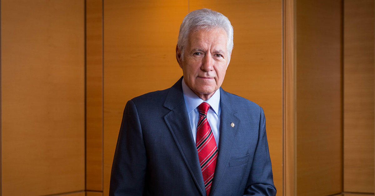Headshot of Alex Trebek