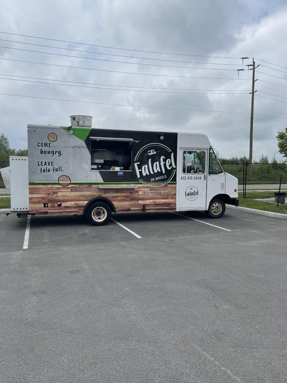 Food truck falafel