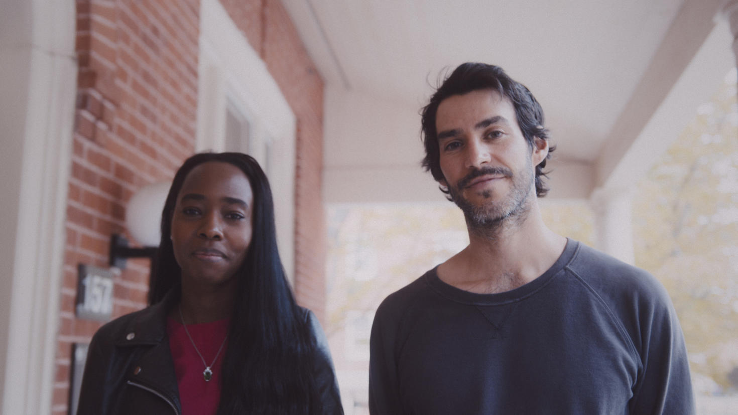 Daniella Ingabire and Terry Skolnik