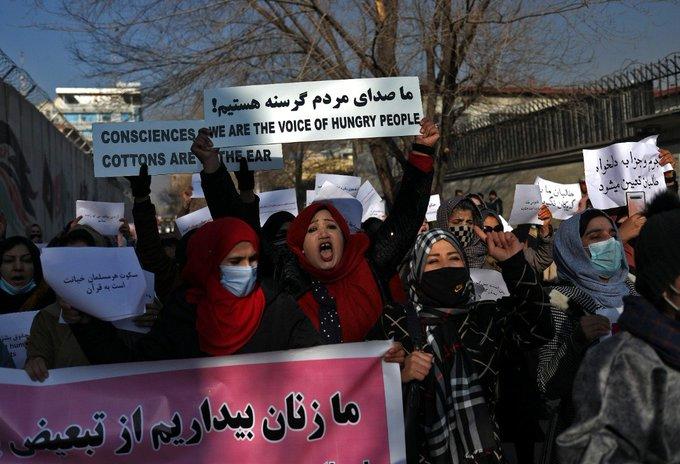 protest kabul women rights