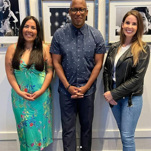 Jesse Jones, Sunshine Tenasco and Dr. Sarah Saska