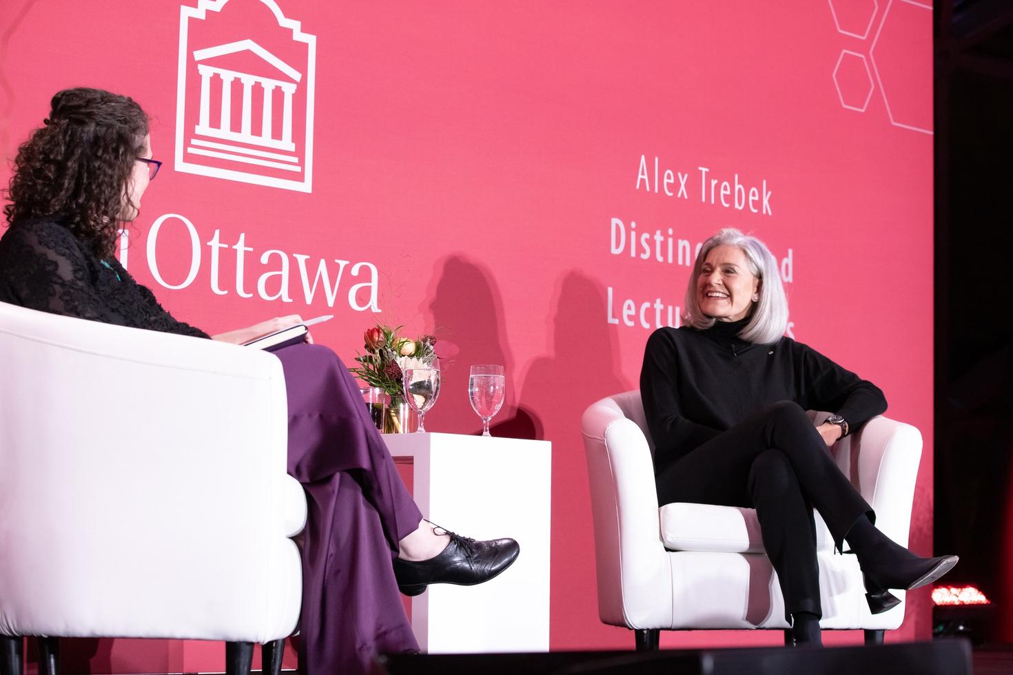 Lisa LaFlamme in conversation with Dr. Elizabeth Dubois