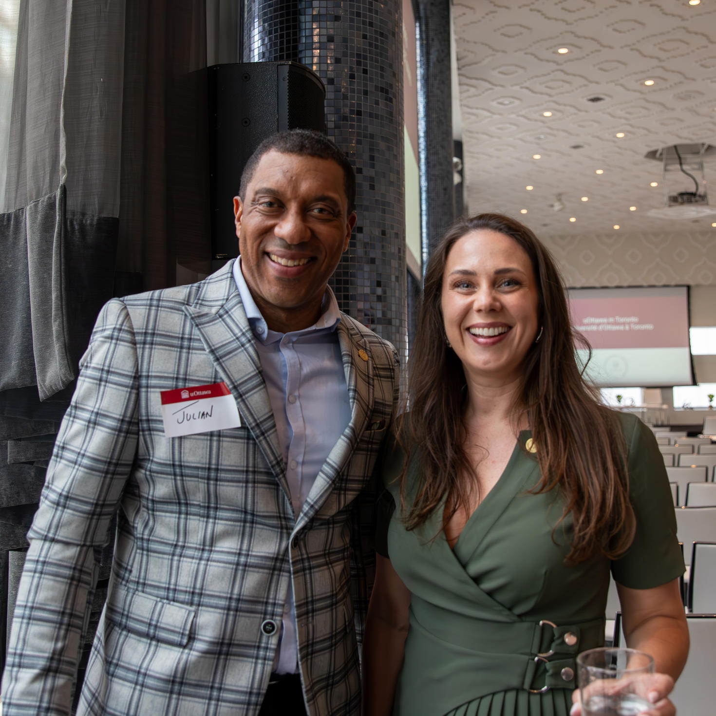 Julian Franklin and Dawn Smyth