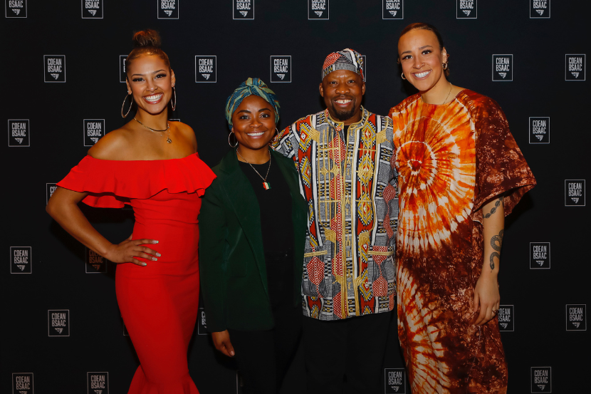 Kaly and her family at a past BSAAC Black Excellence Gala at uOttawa