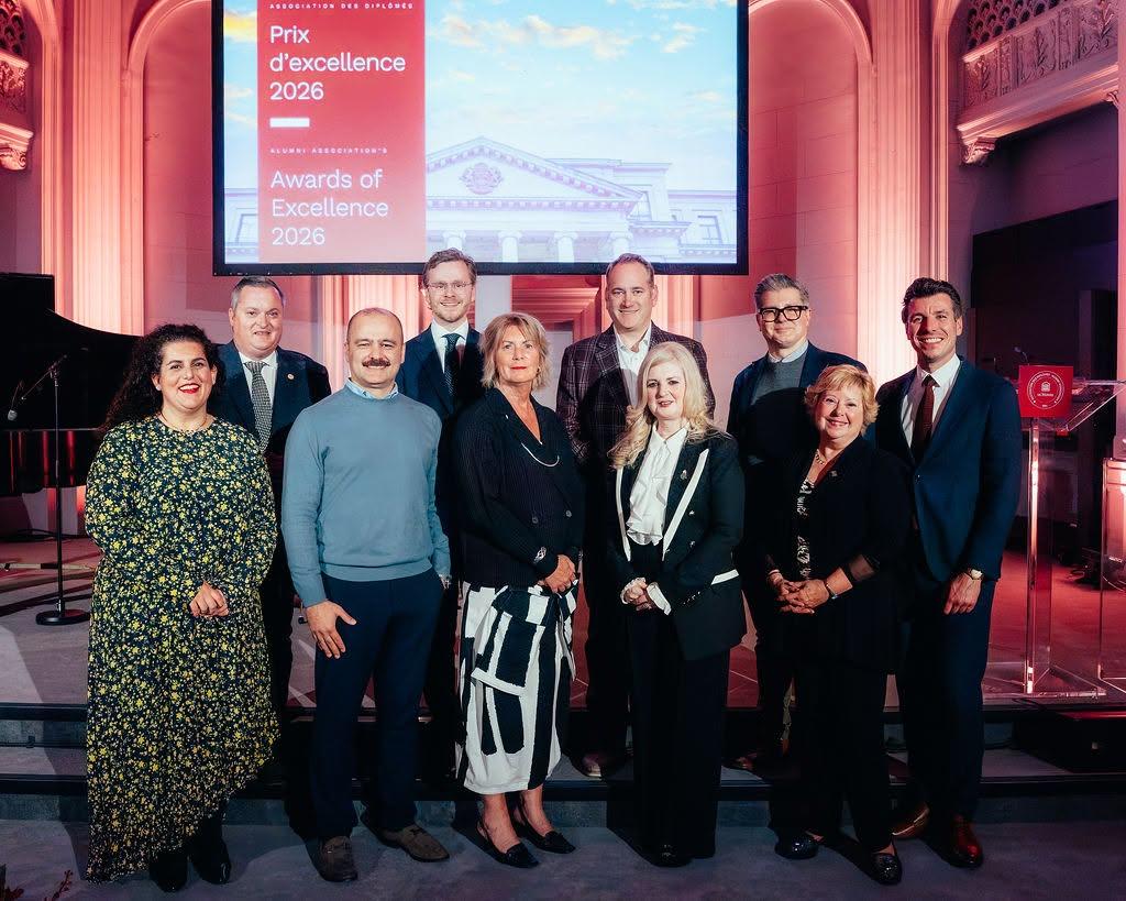 Alumni Association Board of Directors at the 2026 Awards of Excellence.