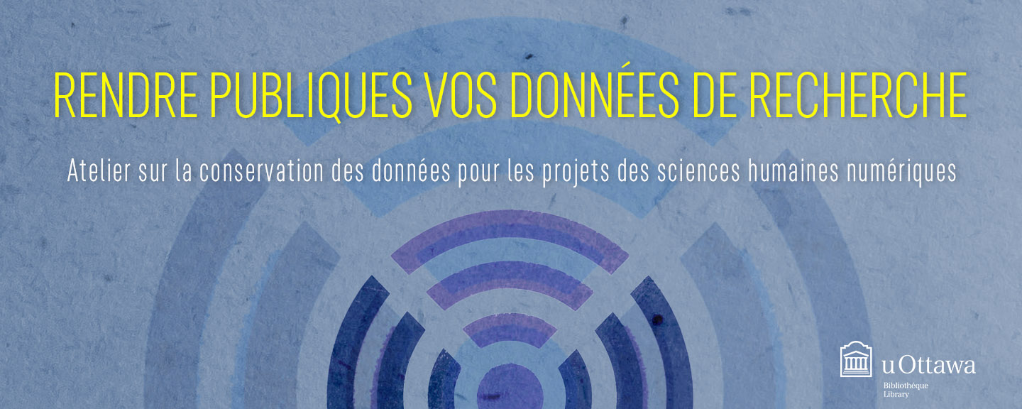 Atelier sur la conservation des données pour les projets des sciences humaines numériques