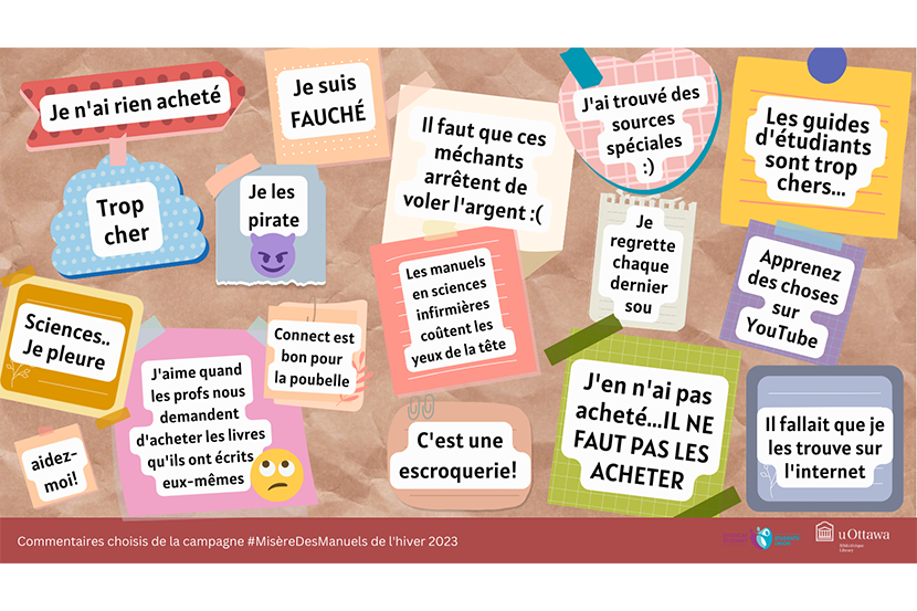 Commentaires des étudiants
