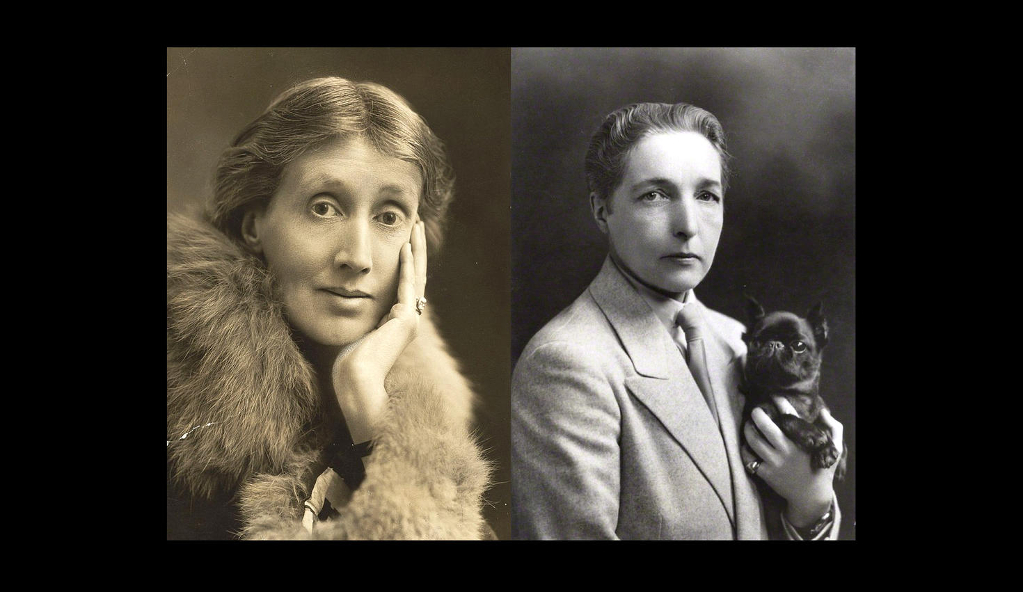 Photographie de Virginia Wolf et Radclyffe Hall