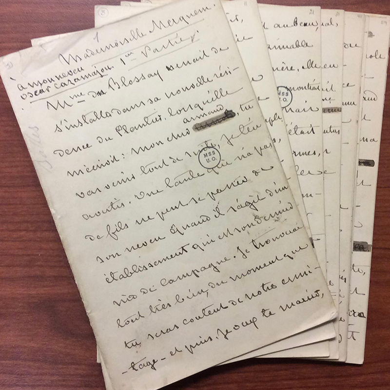 Les archives littéraires et autres