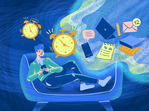 Soirée anti-procrastination : Étude et mieux-être @ la Bibliothèque 