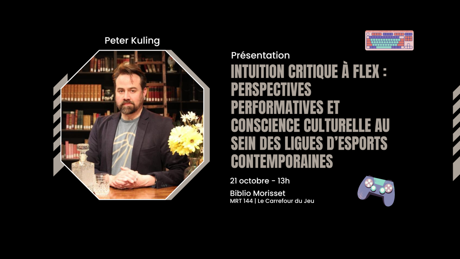 Poster avec la photo de Peter Kuling