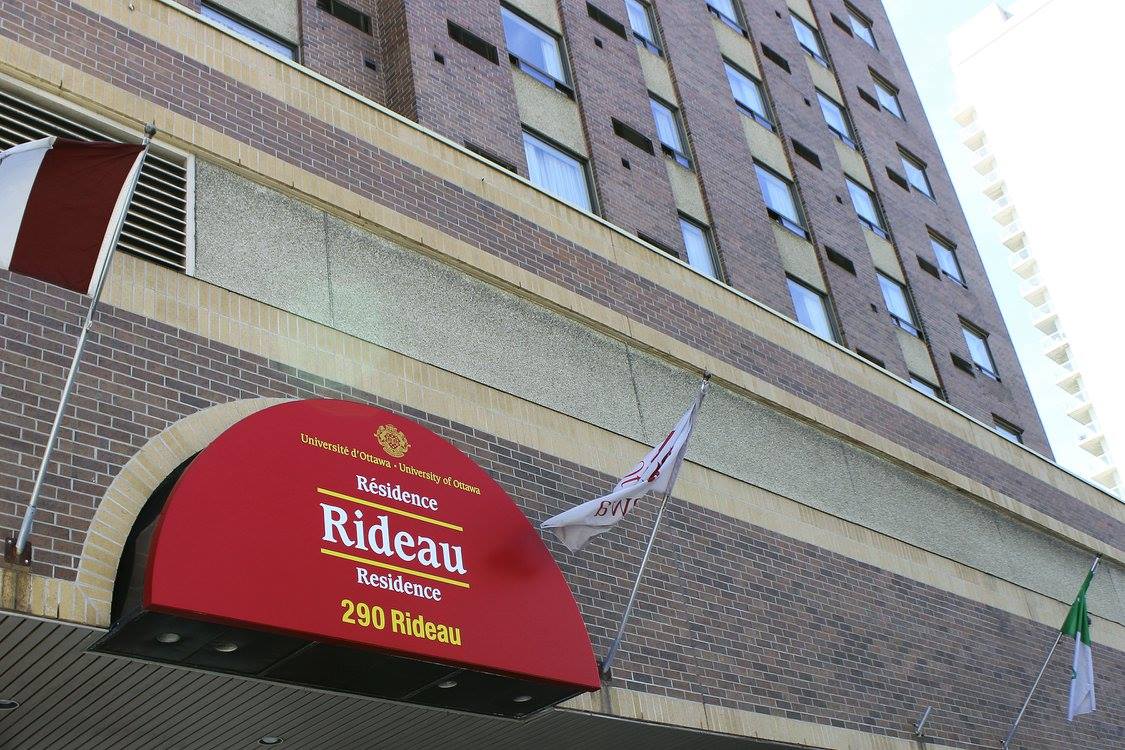 front of Rideau residence