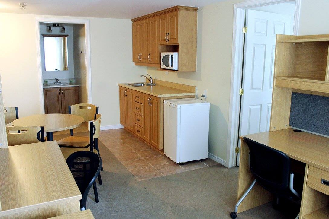 Kitchenette at Friel residence 