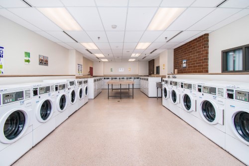 Laundry room at 90U