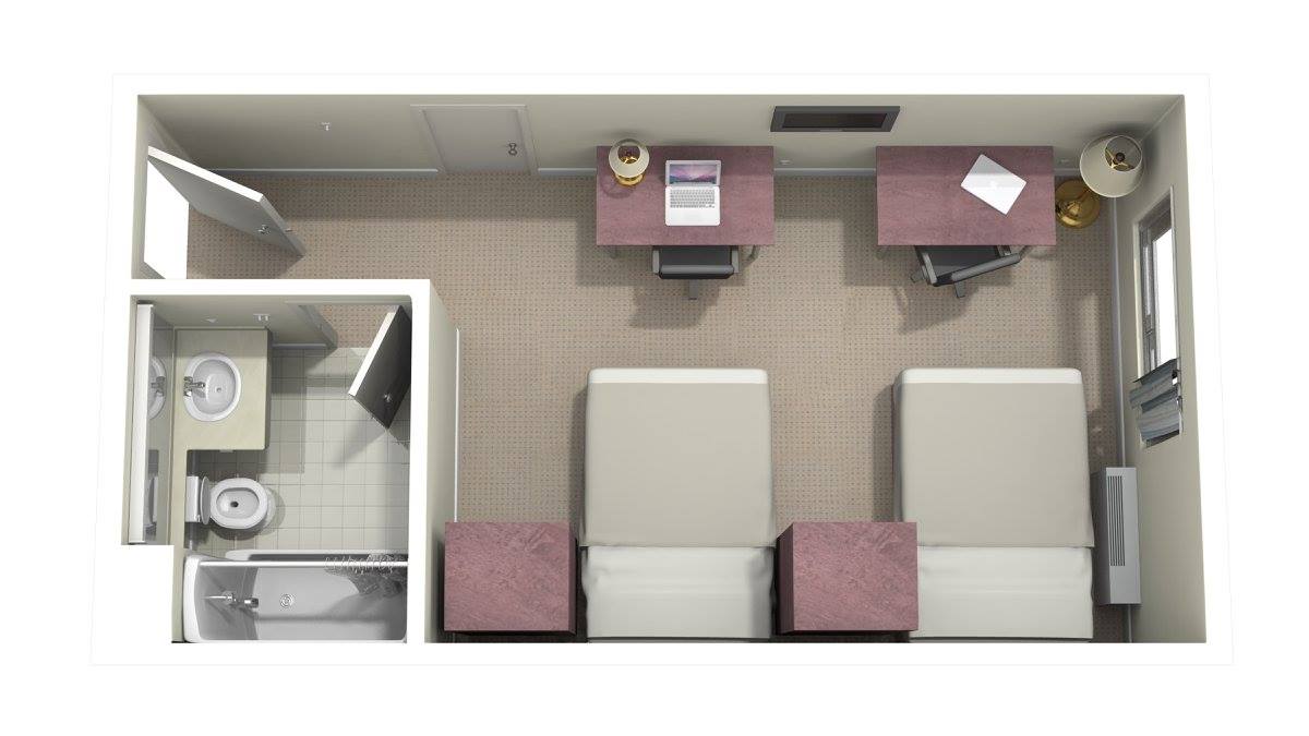 Rideau unit floor plan