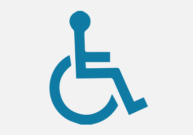 Icon of a wheelchair