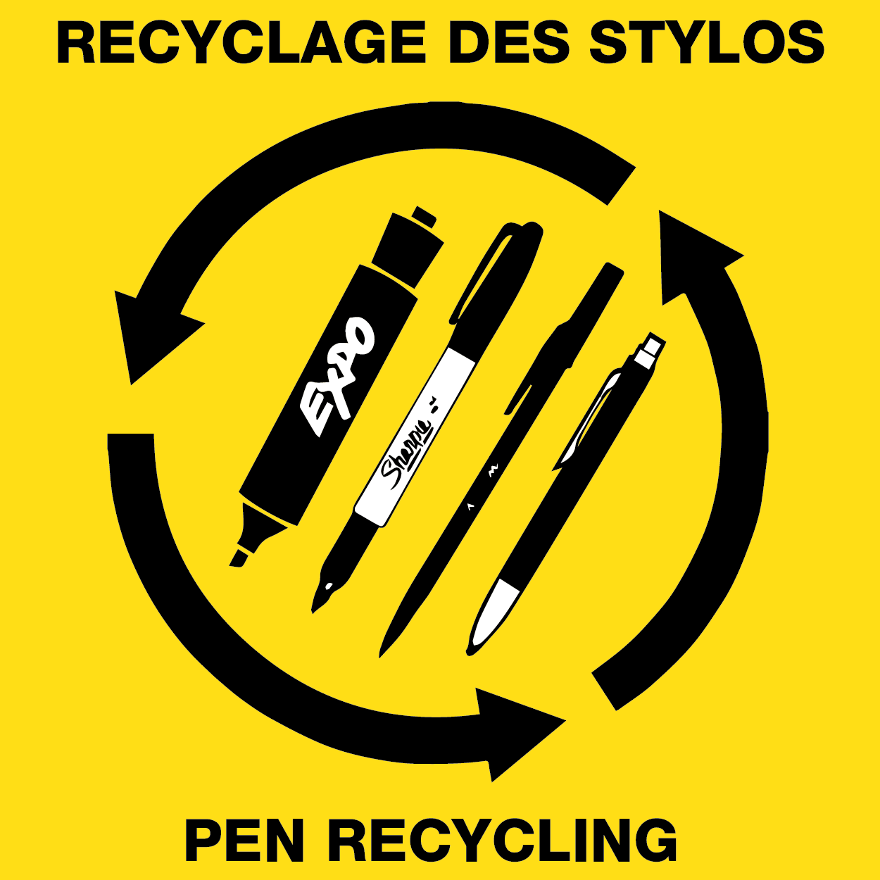En Côte-d'Or, les élèves peuvent recycler leurs stylos !