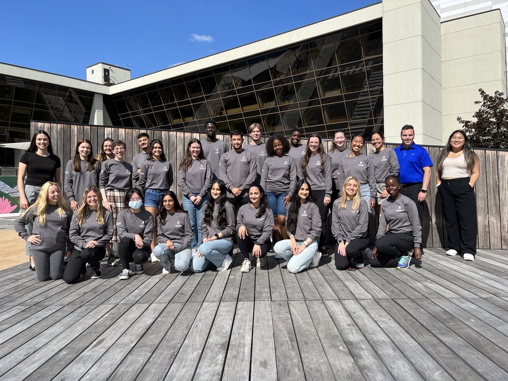Peer wellness team group picture