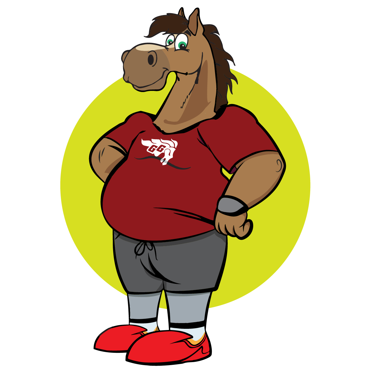 Gee-Gees cartoon character