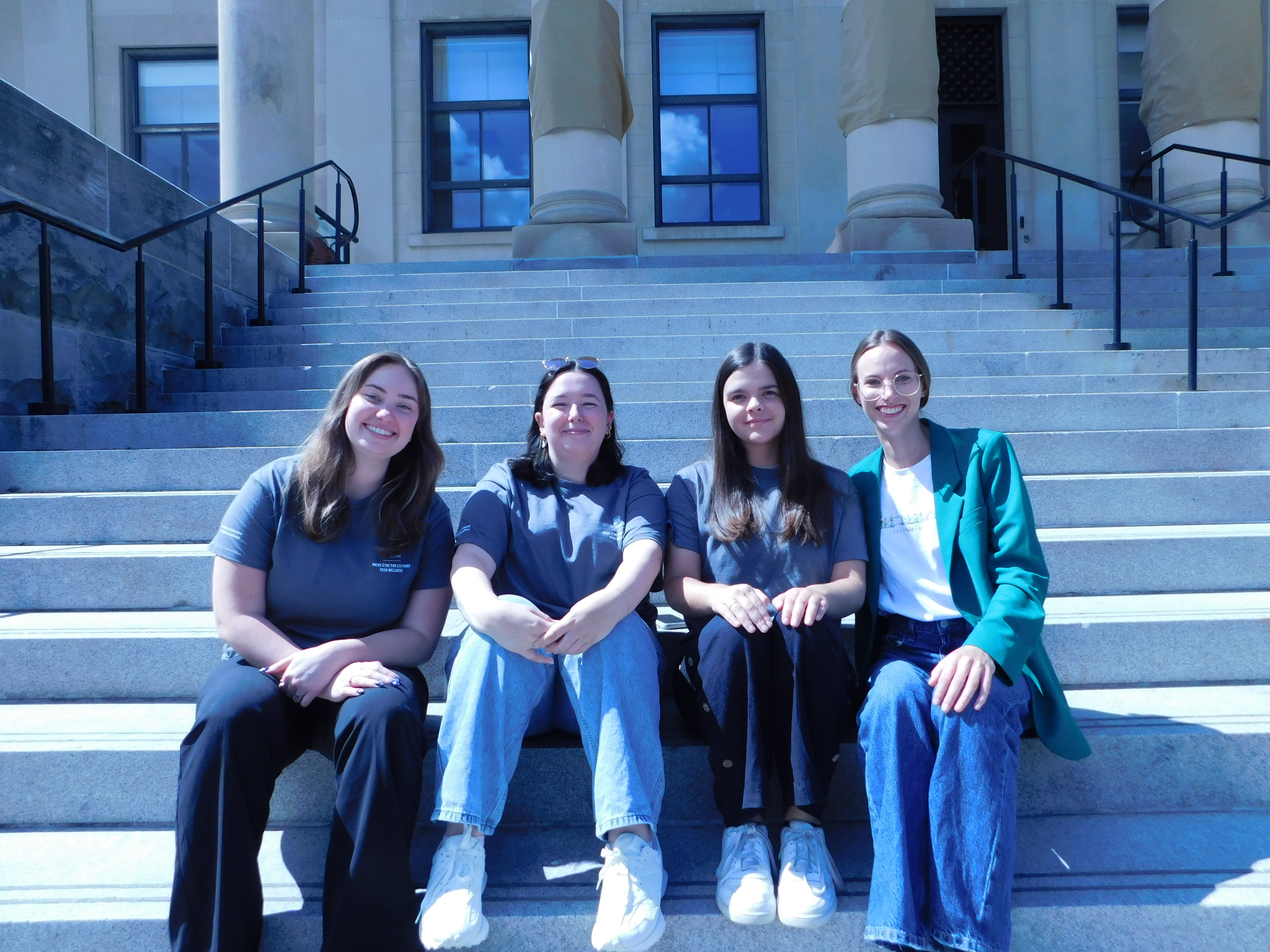 Peer wellness team group