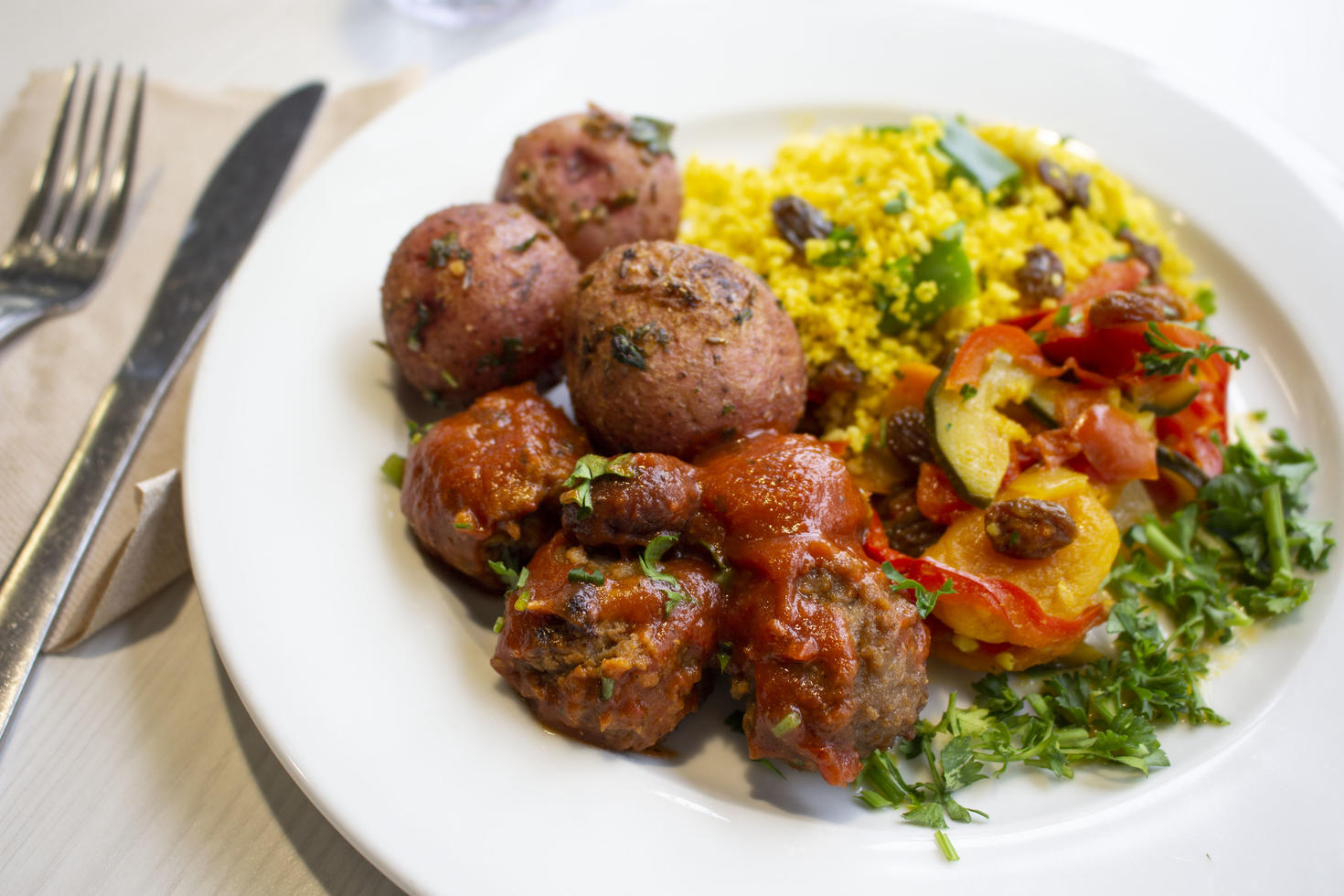 Food on a plate