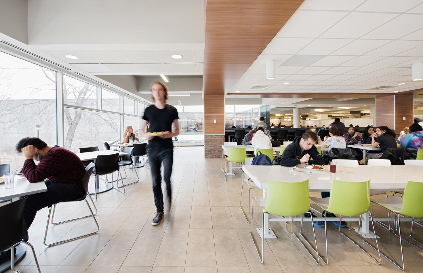 dining hall seating