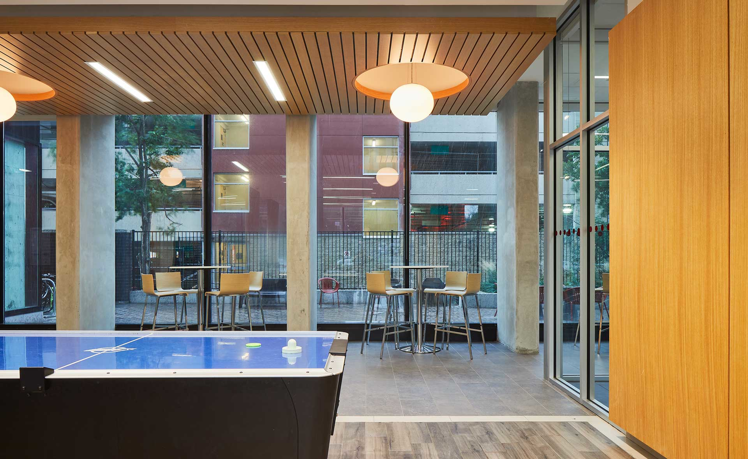 Common room at 45 mann