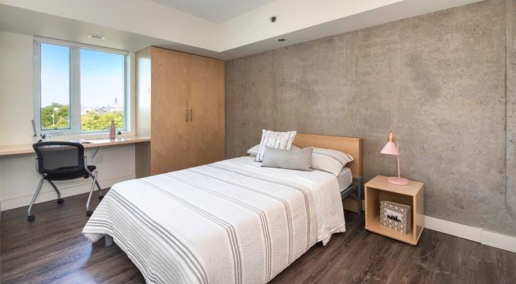 View of bedroom in 45 Mann