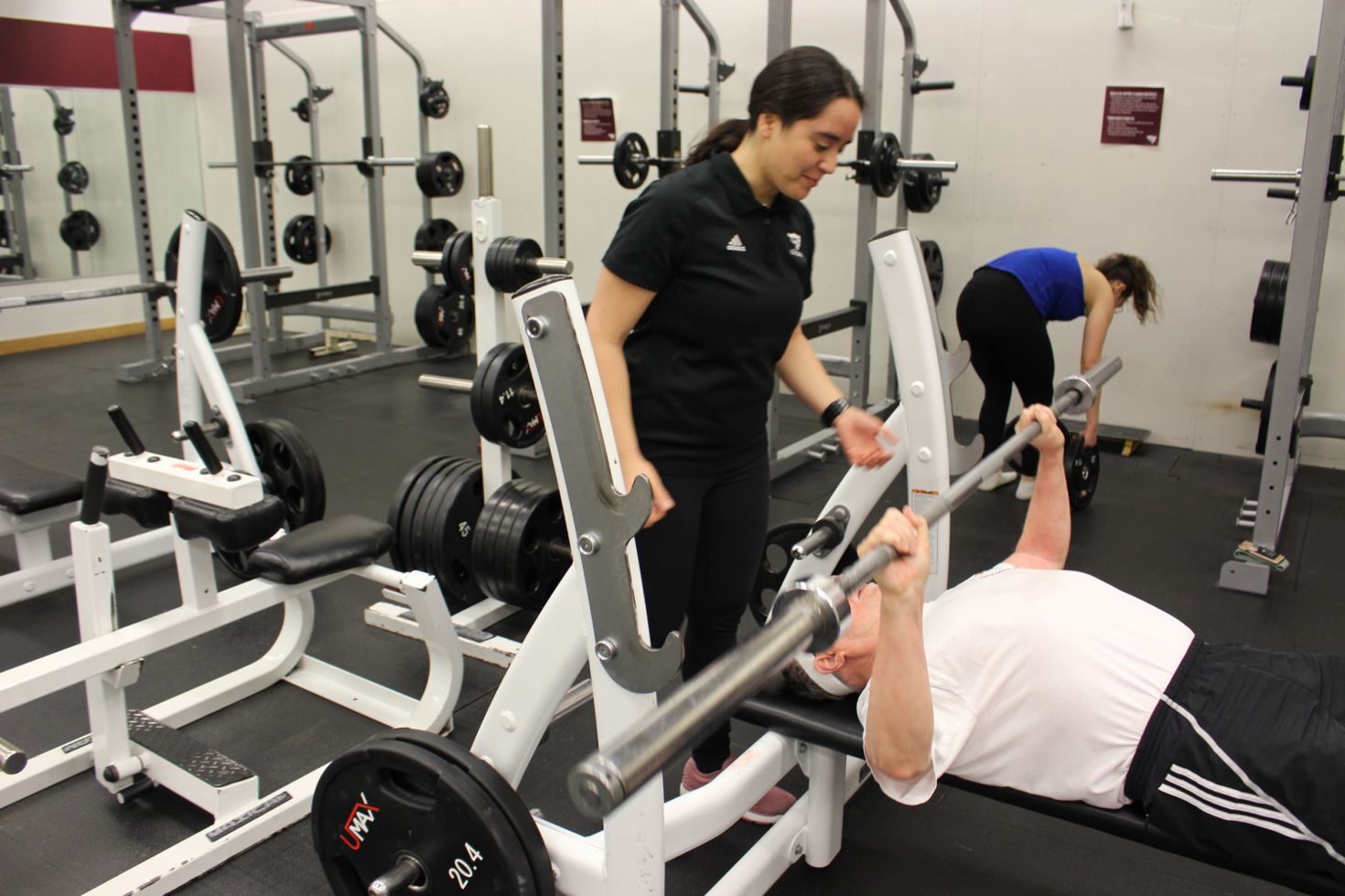 People training in Montpetit.