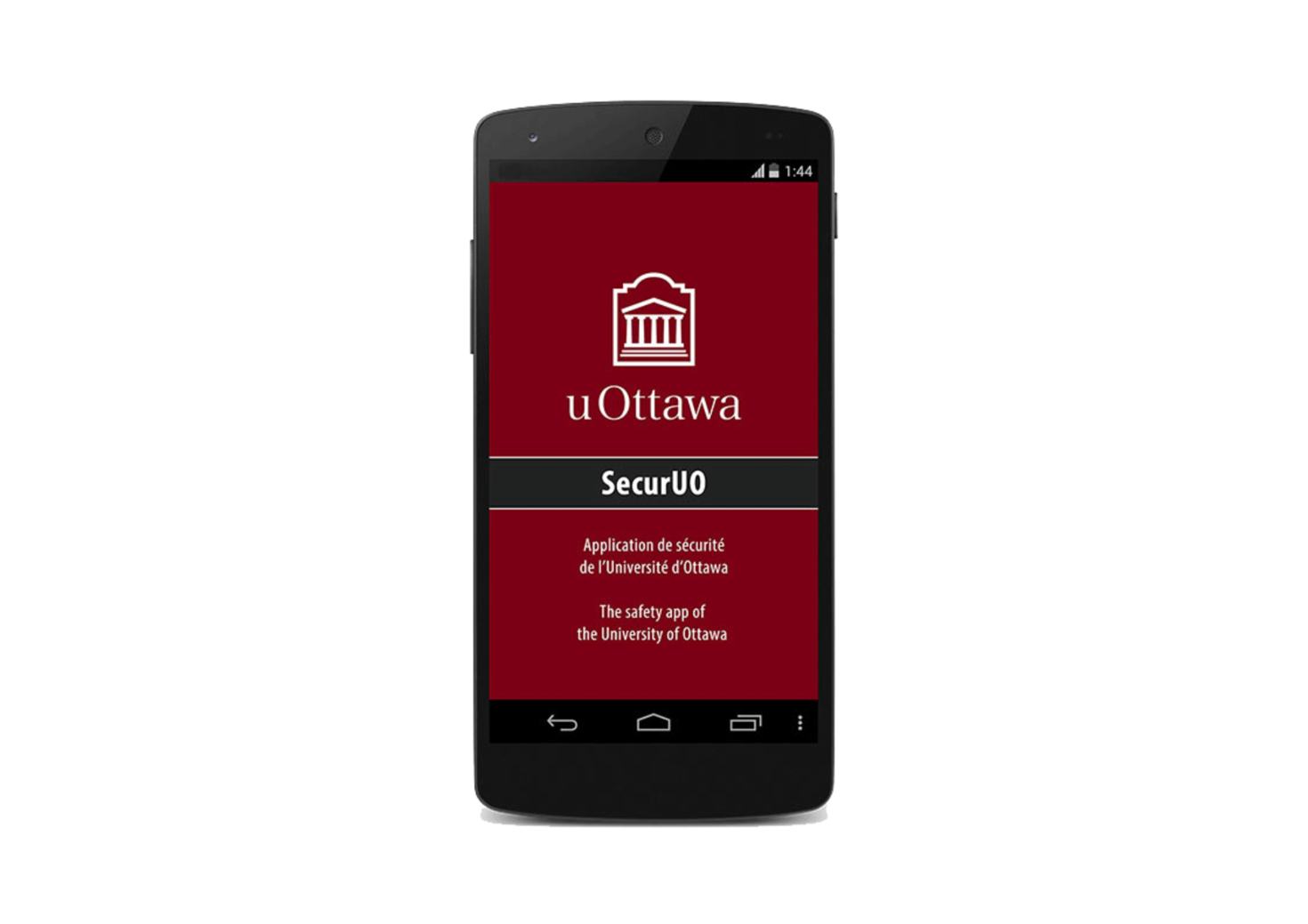 SecureUO on iPhone.
