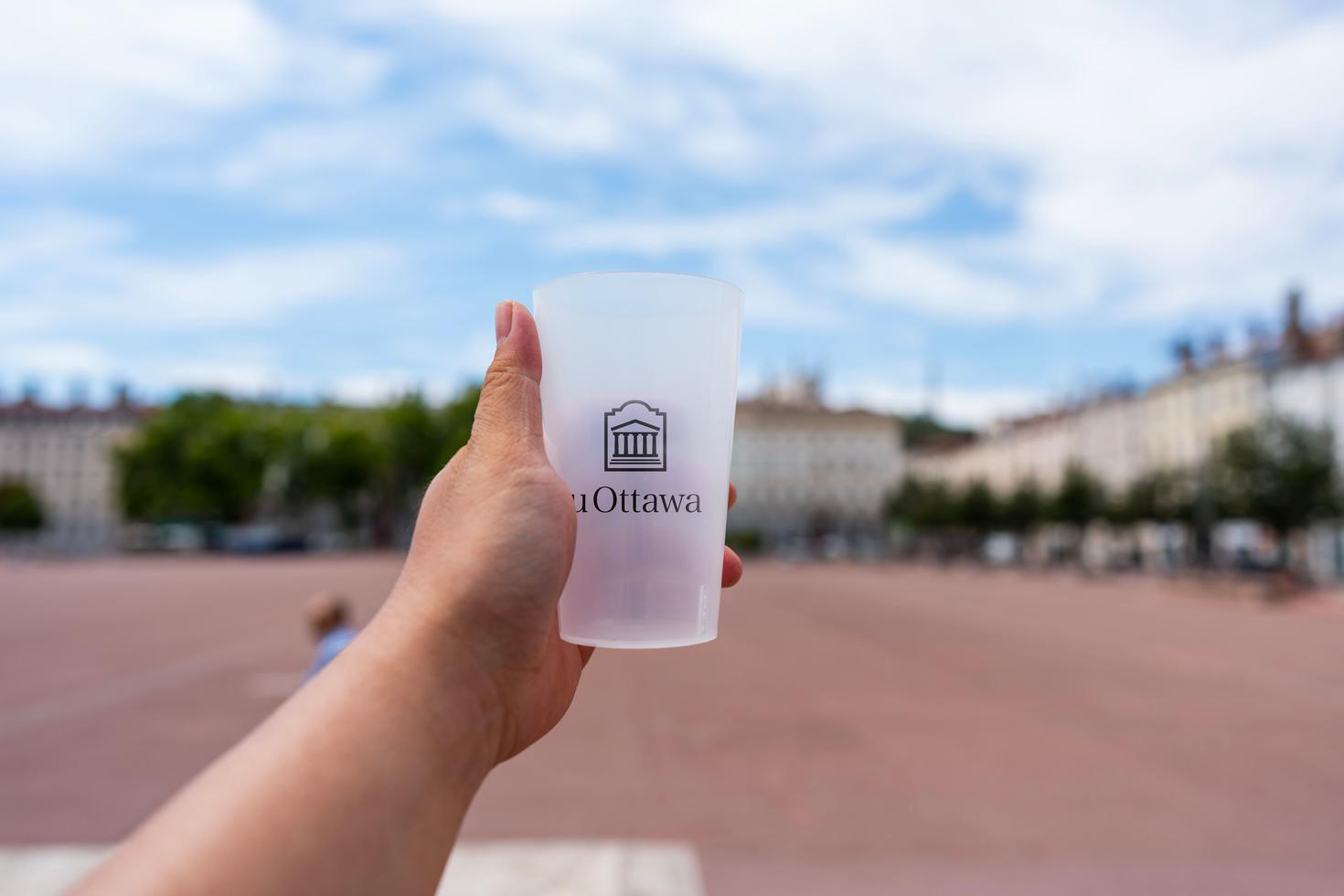 Reusable uOttawa cup
