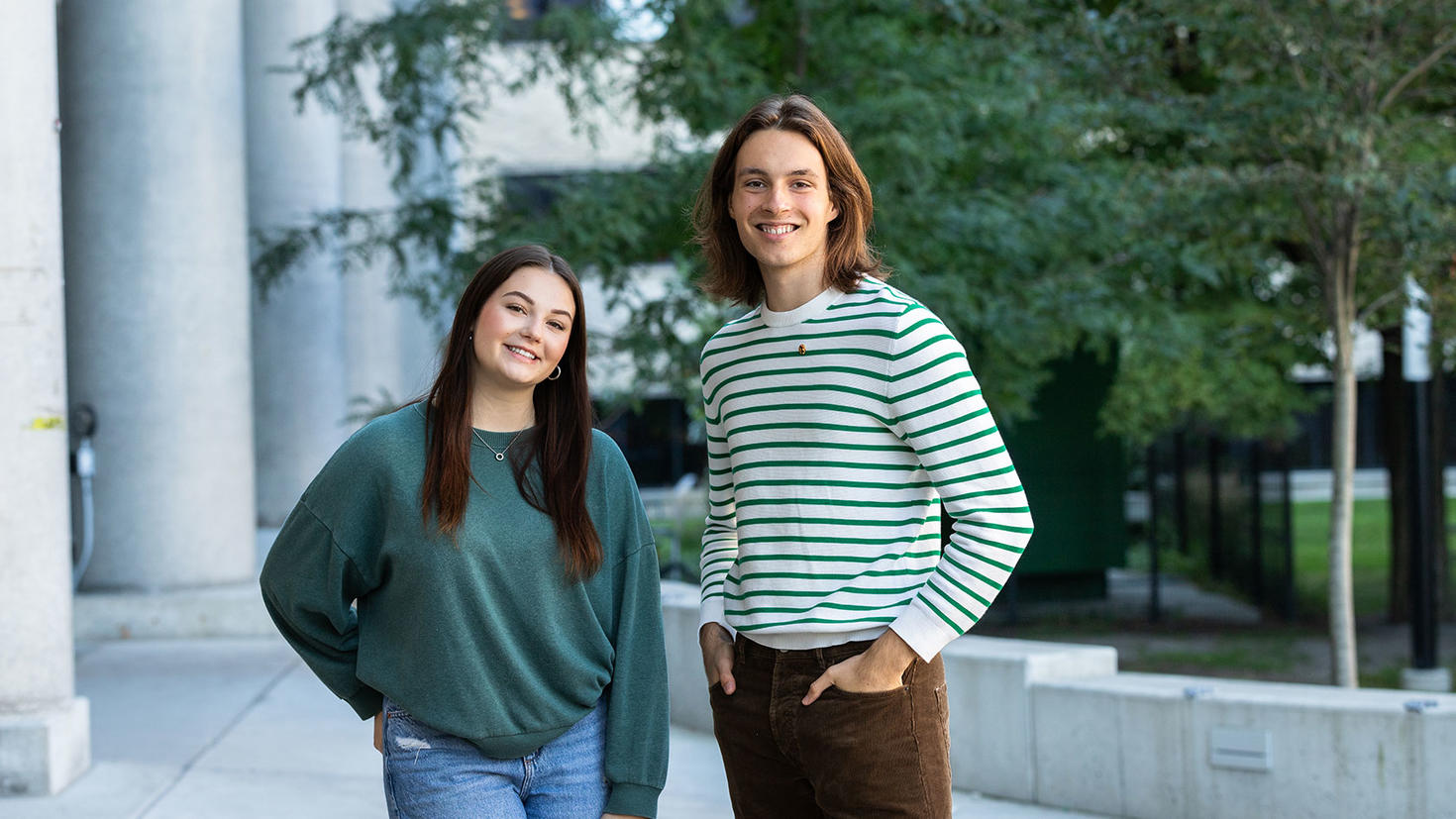 Ella Bigney and Steffen Zylstra