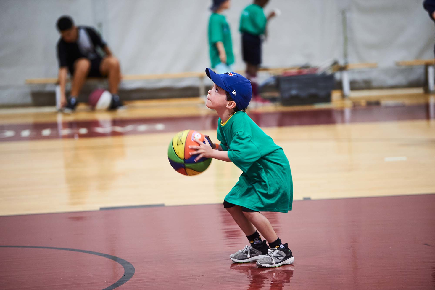 child at camp