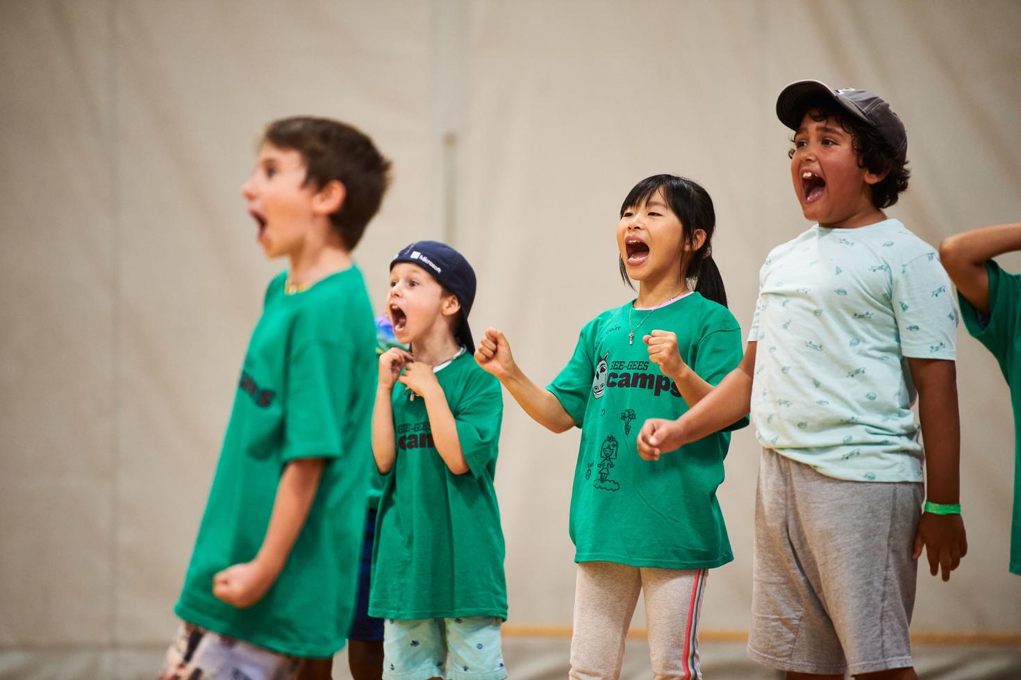 kids at camp