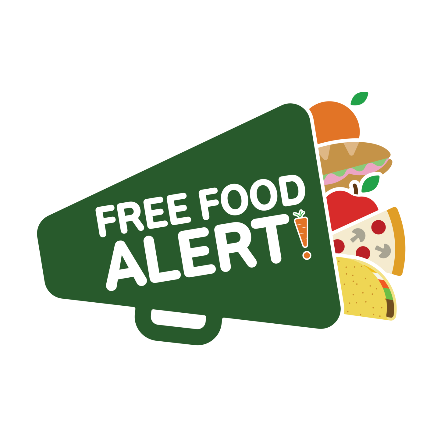 Free Food Alert Logo