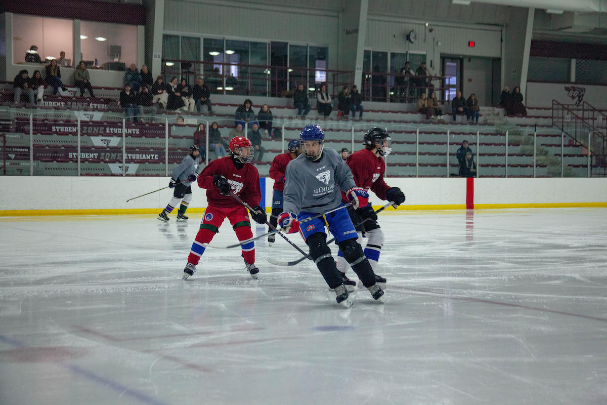 hockey intramural players