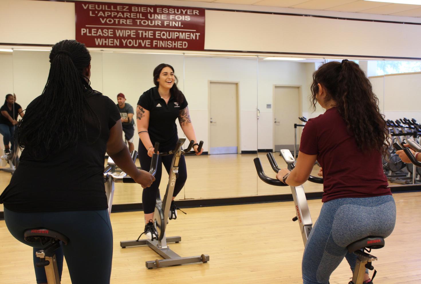 cycling class