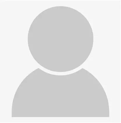 Outline of a person signifying no image