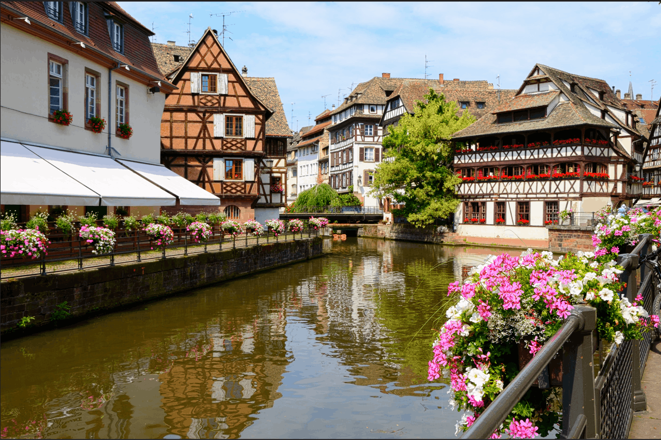 Canal in Strasbourg