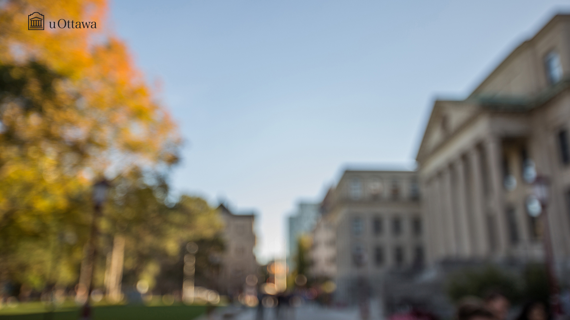 uottawa campus blur