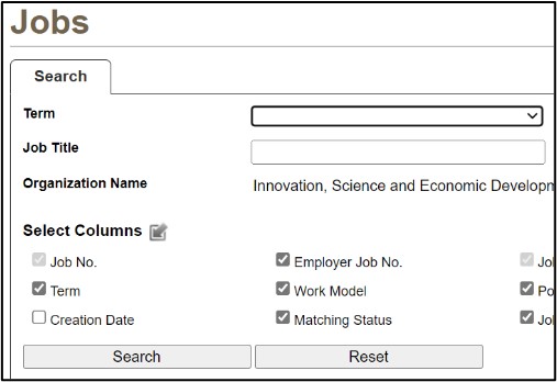 Image of the COOP Navigator - Jobs