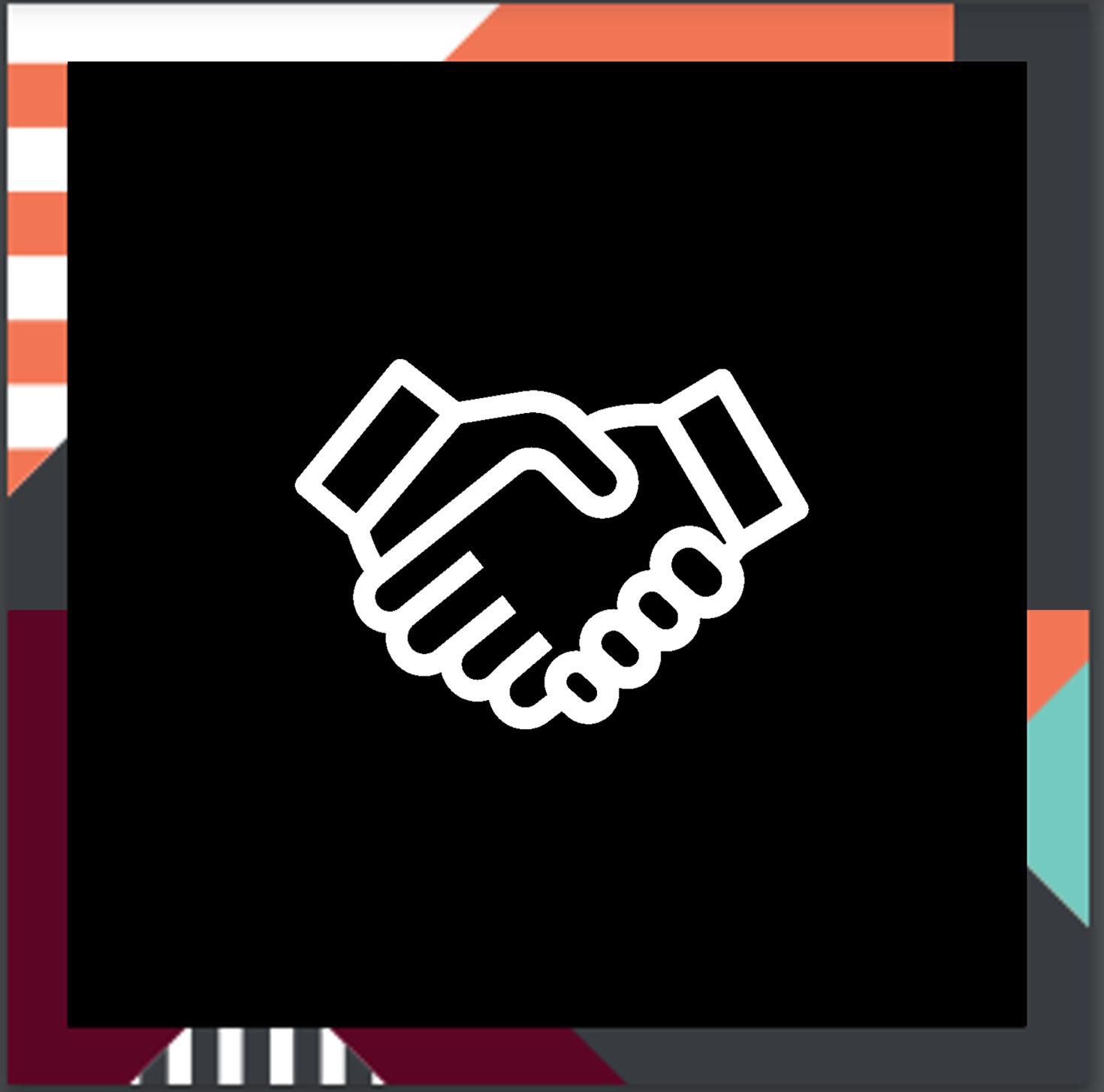 Handshake graphic