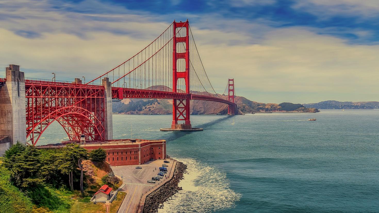Le pont Golden Gate.