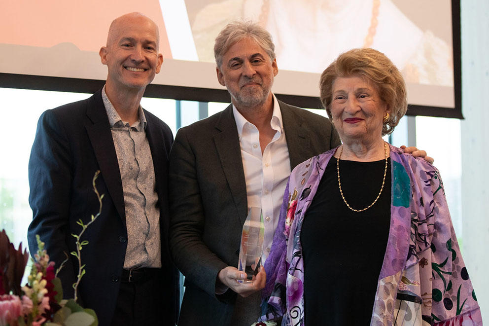 Christopher Moore, Patrick Sasso et Marina Kun