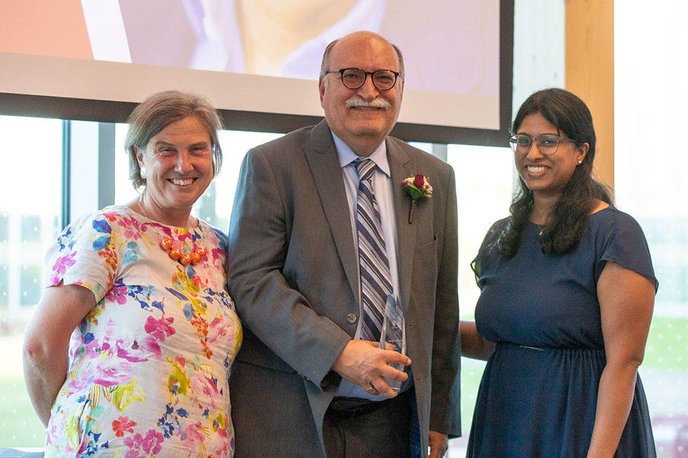 Victoria Barham, Steven Stein, Piriya Yoganathan