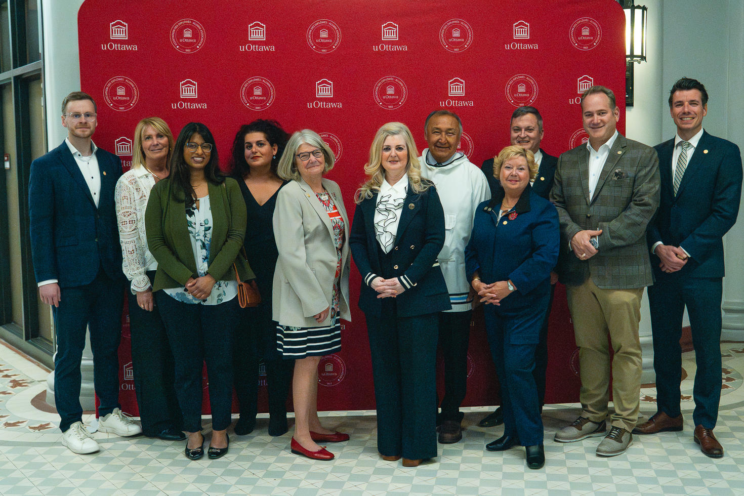 Membres de l'Association des diplômés 2025